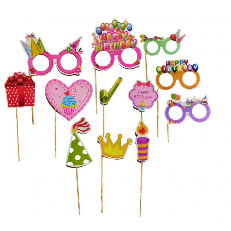 Birthday Party Props -Party props for birthday party fun mask photo ...
