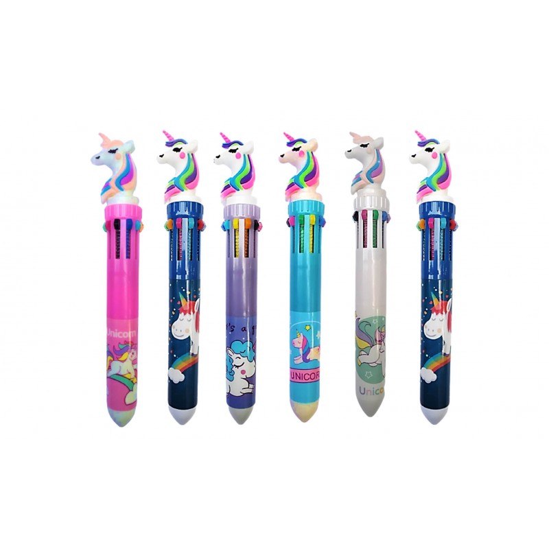 10 in 1 Multi-Color Ball Pen Assorted