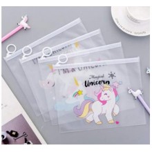 Transparent Pouch-Unicorn