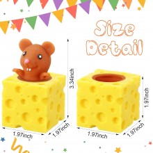 Squeeze Toy-Mouse in Cheese