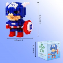 Mini Building Blocks-Captain America