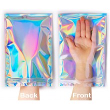 Holographic Pouch-Silver