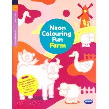 Neon Colouring Fun Farm