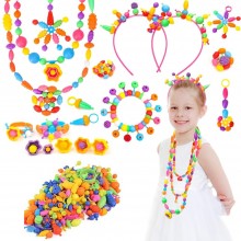 DIY Fashion Jewelry Making Colorful Beads Kit