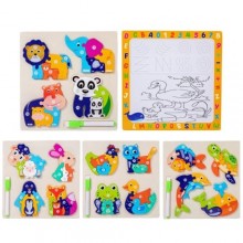 Wooden Jigsaw Baby Puzzles