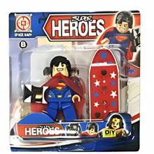 Lego Building Block-Superman