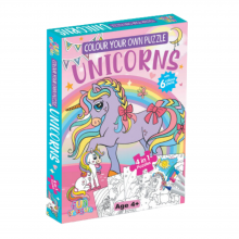 Colour Your Own Jigsaw Puzzles-Unicorn