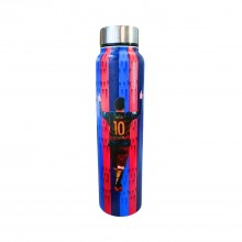 Stainless Steel Water Bottle-Fc Barcelona Messi