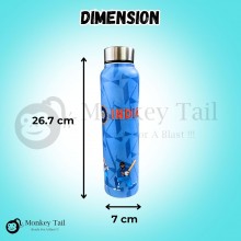 Stainless Steel Water Bottle-Indian Cricket Team