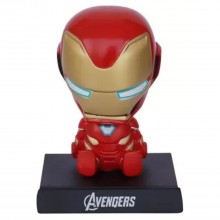 Bobblehead Action Figure with Mobile Holder-Ironman