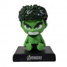 Bobblehead Action Figure with Mobile Holder-Hulk