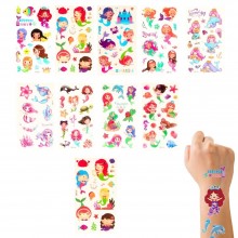 Temporary Tattoo Sheets- Mermaid